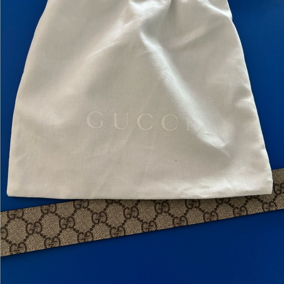 GUCCI Belt 75 30 Green Python Skin Signature Logo Print! Limited Edition RARE - Picture 5 of 5